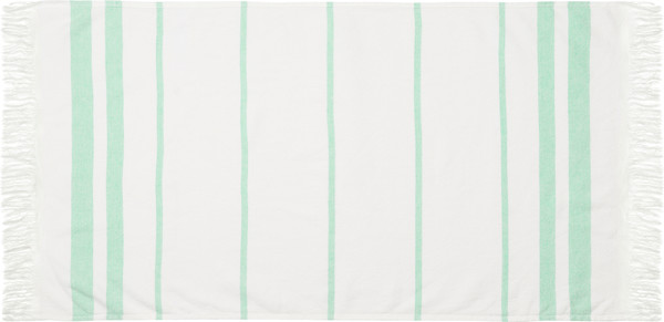 Изображение товара Полотенце Речицкий текстиль Джаз Махра 45х90 / 3с403.211к1 (изумрудный/молоко)