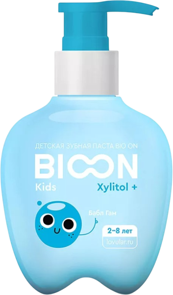 Изображение товара Зубная паста Lovular Bio On Buble Gum с ксилитом детская (200мл)