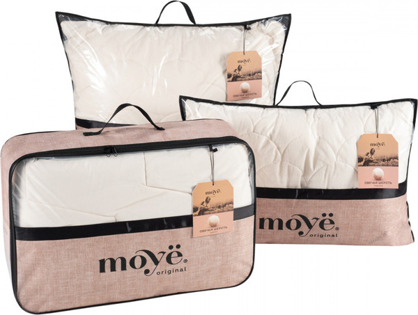 Изображение товара Подушка для сна Moye Овечья шерсть Original / MO-02/ОШ-77