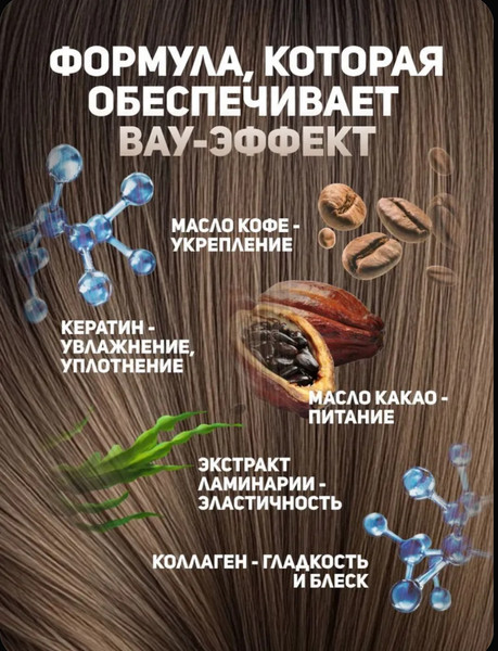 Изображение товара Маска для волос Malecula Express Ionic Post Straightening Mask step 3 (500мл)