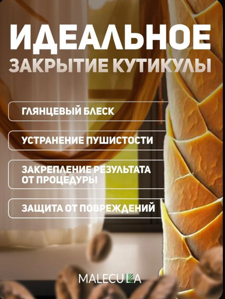 Изображение товара Маска для волос Malecula Express Ionic Post Straightening Mask step 3 (500мл)
