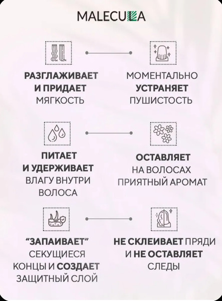 Изображение товара Сыворотка для волос Malecula Your Hair Care (30мл)