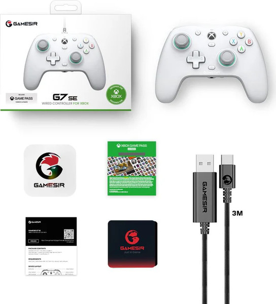 Изображение товара Геймпад Gamesir G7 SE Xbox Wired Controller  (белый)