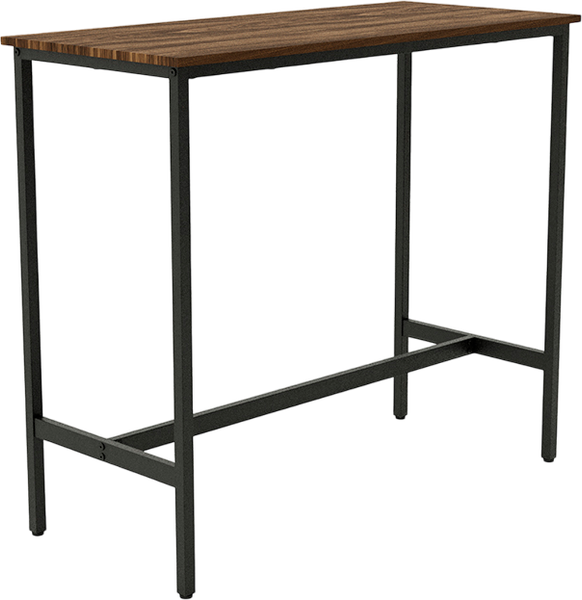 Изображение товара Барный стол Gutta 100x115x51 (коричневый/черный)