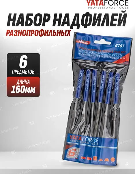 Изображение товара Набор надфилей Yataforce 60 869 / YF-6161