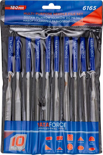 Изображение товара Набор надфилей Yataforce YF-6165 (60889)