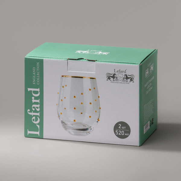 Изображение товара Набор стаканов Lefard Goldy 685-113