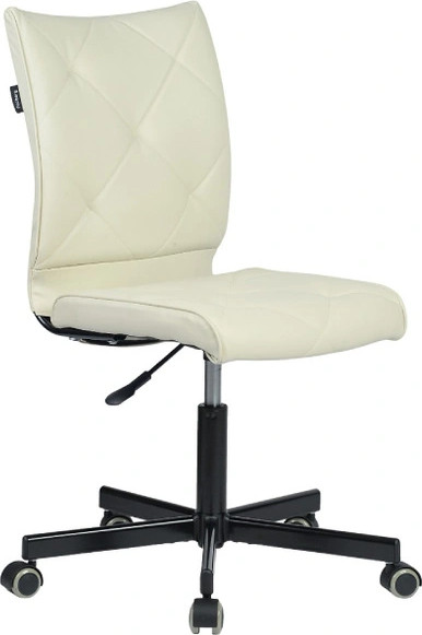 Изображение товара Кресло офисное Бюрократ KE-330M Klaus (слоновая кость OR-10/черный KE-330M/OR-10)