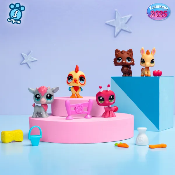 Изображение товара Игровой набор Hasbro Littlest Pet Shop Ферма / 00510_LPS