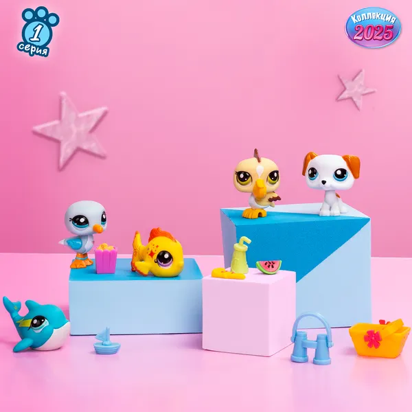 Изображение товара Игровой набор Hasbro Littlest Pet Shop Пляж / 00517_LPS