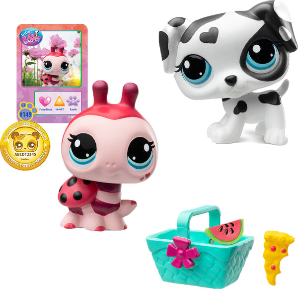 Изображение товара Игровой набор Hasbro Littlest Pet Shop Пара друзей / 00624_LPS