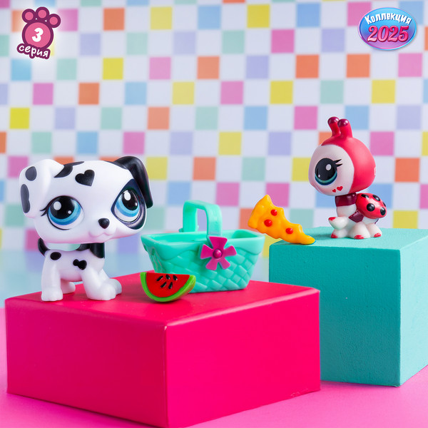 Изображение товара Игровой набор Hasbro Littlest Pet Shop Пара друзей / 00624_LPS