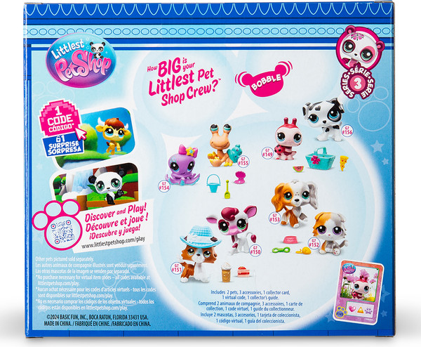 Изображение товара Игровой набор Hasbro Littlest Pet Shop Пара друзей / 00624_LPS