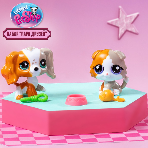 Изображение товара Игровой набор Hasbro Littlest Pet Shop Пара друзей / 00626_LPS