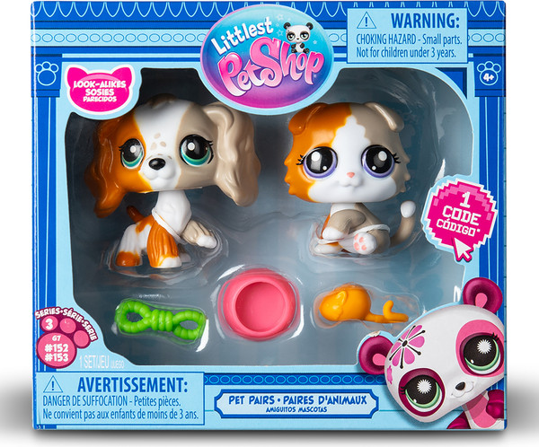 Изображение товара Игровой набор Hasbro Littlest Pet Shop Пара друзей / 00626_LPS