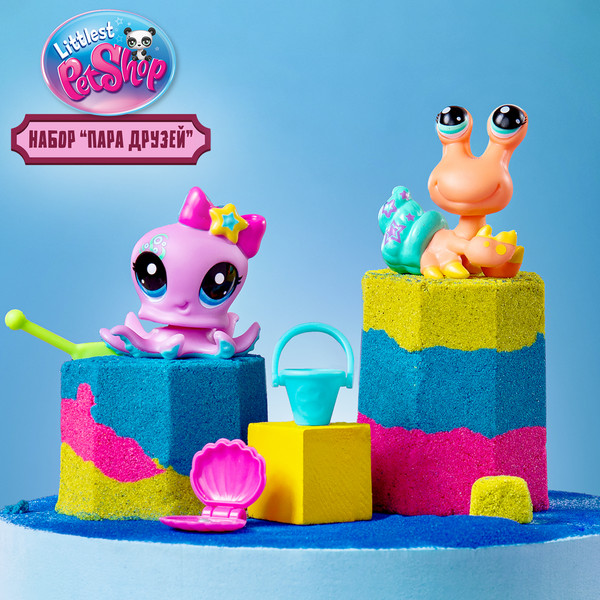 Изображение товара Игровой набор Hasbro Littlest Pet Shop Пара друзей / 00627_LPS