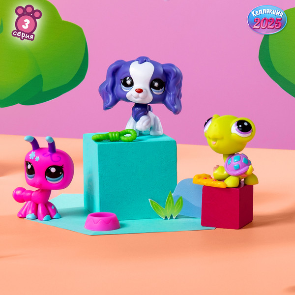 Изображение товара Игровой набор Hasbro Littlest Pet Shop Три друга / 00634_LPS