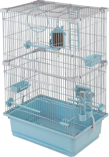 Изображение товара Клетка для птиц ЕСО Тутти-2 / 46212бирюз-хром
