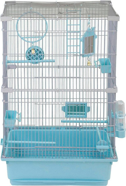 Изображение товара Клетка для птиц ЕСО Тутти-2 / 46212бирюз-хром