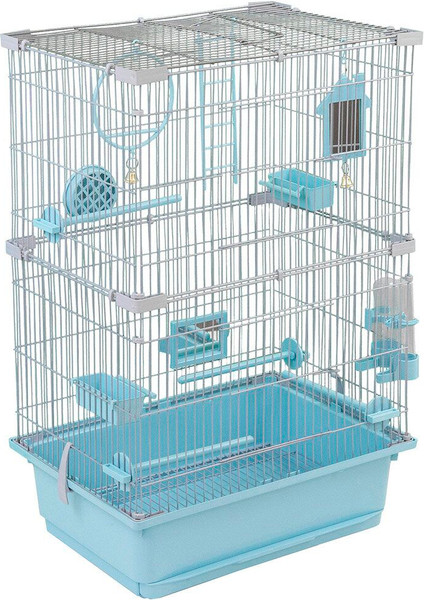 Изображение товара Клетка для птиц ЕСО Тутти-2 / 46212бирюз-хром