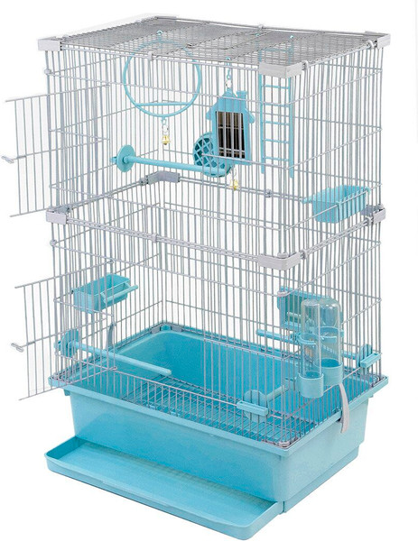 Изображение товара Клетка для птиц ЕСО Тутти-2 / 46212бирюз-хром