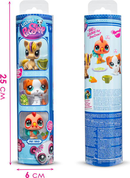 Изображение товара Игровой набор Hasbro Littlest Pet Shop Три друга / 00635_LPS