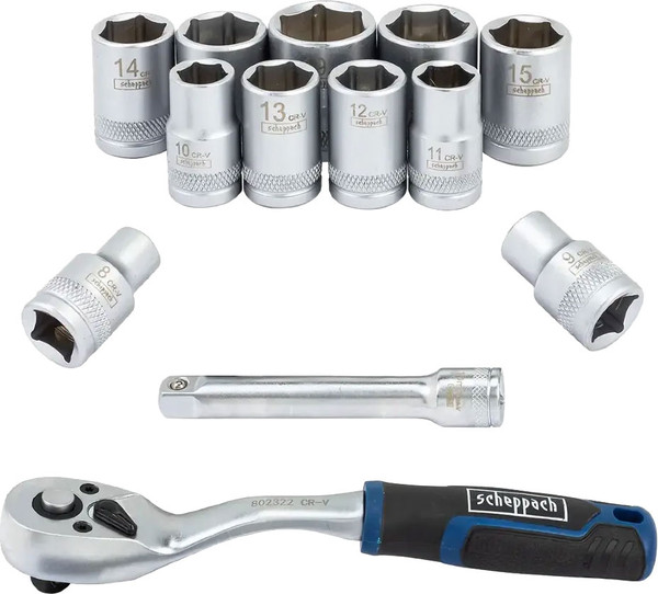 Изображение товара Универсальный набор инструментов Scheppach Sch-3132-5MSA (64716)
