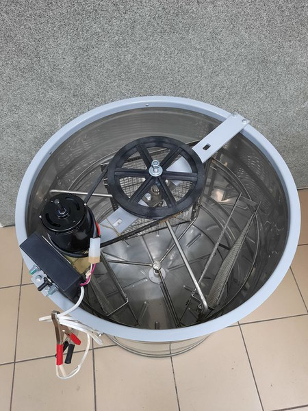 Изображение товара Медогонка СтЗПИ Фермер-3 / М3-ОК-РМ (полностью нержавеющая сталь 201)