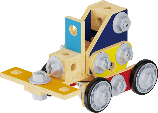 Изображение товара Конструктор Hape Мастерская Ящик для инструментов / E3220_HP