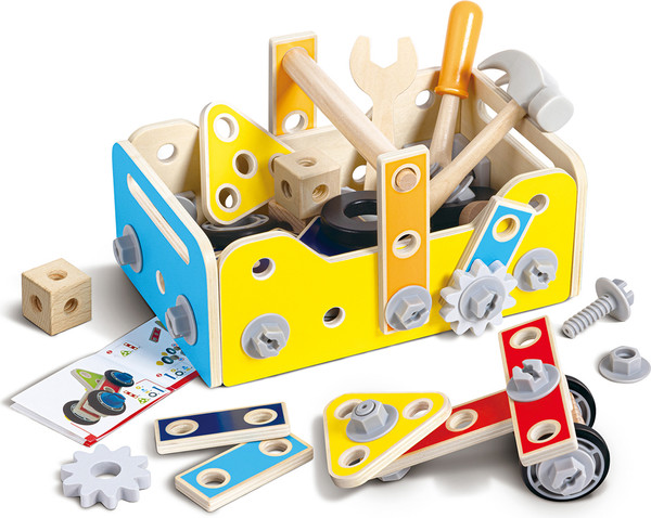 Изображение товара Конструктор Hape Мастерская Ящик для инструментов / E3220_HP