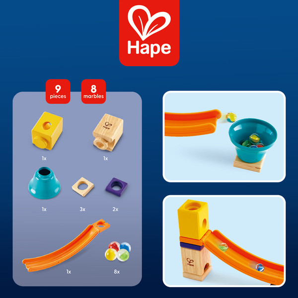 Изображение товара Элемент конструктора Hape Гонки Мега скейт парк / E6023_HP