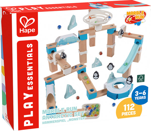 Изображение товара Конструктор кинетический Hape Гонки пингвины в Антарктиде / E1113_HP