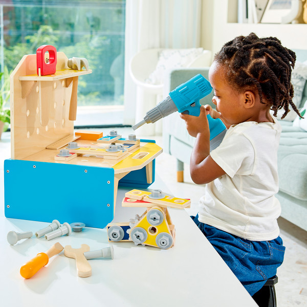 Изображение товара Верстак-стол игрушечный Hape Моя мастерская / E3221_HP
