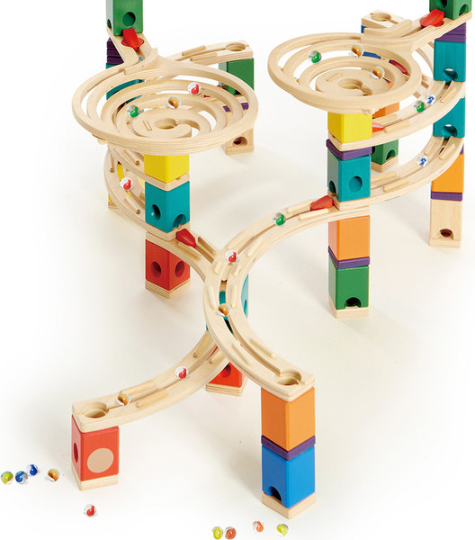 Изображение товара Конструктор кинетический Hape Гонки Циклон / E6008_HP