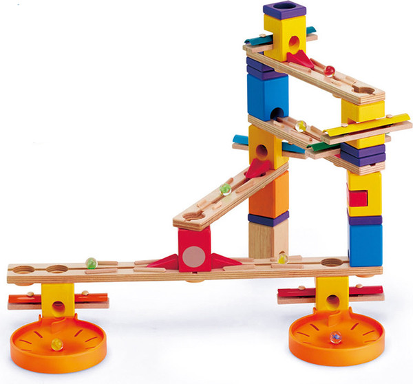 Изображение товара Конструктор кинетический Hape Гонки музыкальный конструктор / E6012_HP