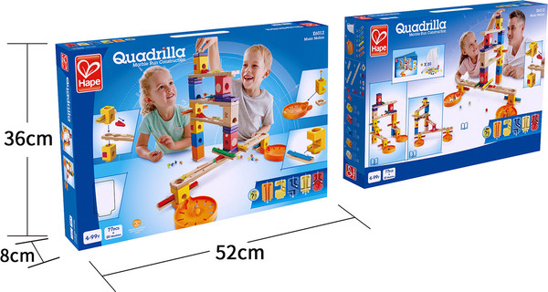 Изображение товара Конструктор кинетический Hape Гонки музыкальный конструктор / E6012_HP