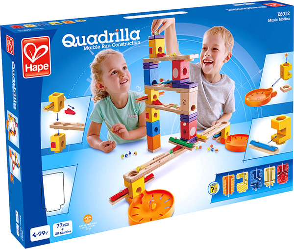 Изображение товара Конструктор кинетический Hape Гонки музыкальный конструктор / E6012_HP