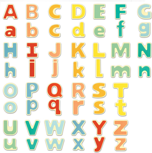 Изображение товара Развивающий игровой набор Hape Магнитные буквы учим английский / E2006_HP