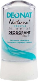 Изображение товара Дезодорант-кристалл DeoNat Mineral Natural Цельный (60г)