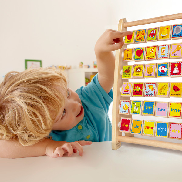 Изображение товара Развивающая игрушка Hape Счеты Английский алфавит / E1002_HP