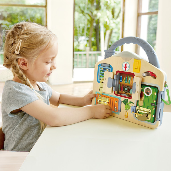 Изображение товара Бизиборд Hape Тайные комнаты / E1111_HP