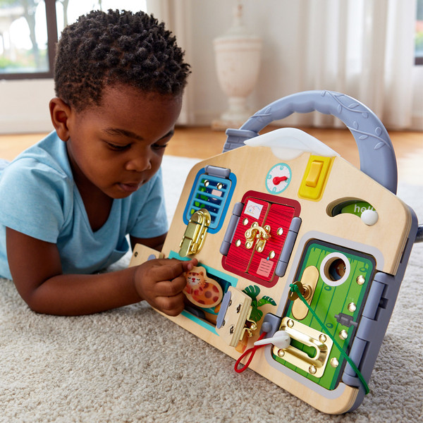 Изображение товара Бизиборд Hape Тайные комнаты / E1111_HP