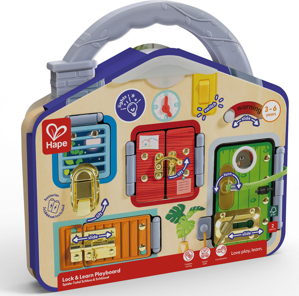 Изображение товара Бизиборд Hape Тайные комнаты / E1111_HP