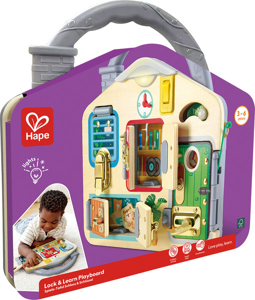 Изображение товара Бизиборд Hape Тайные комнаты / E1111_HP