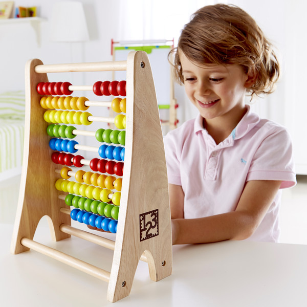 Изображение товара Счеты Hape Радужные Счеты / E0412_HP