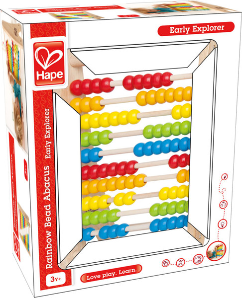 Изображение товара Счеты Hape Радужные Счеты / E0412_HP