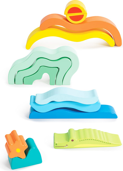 Изображение товара Развивающий игровой набор Hape По всему миру В джунглях, 3в1 / E0499_HP