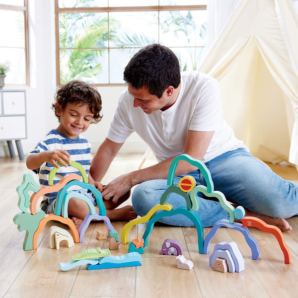 Изображение товара Развивающий игровой набор Hape По всему миру В джунглях, 3в1 / E0499_HP