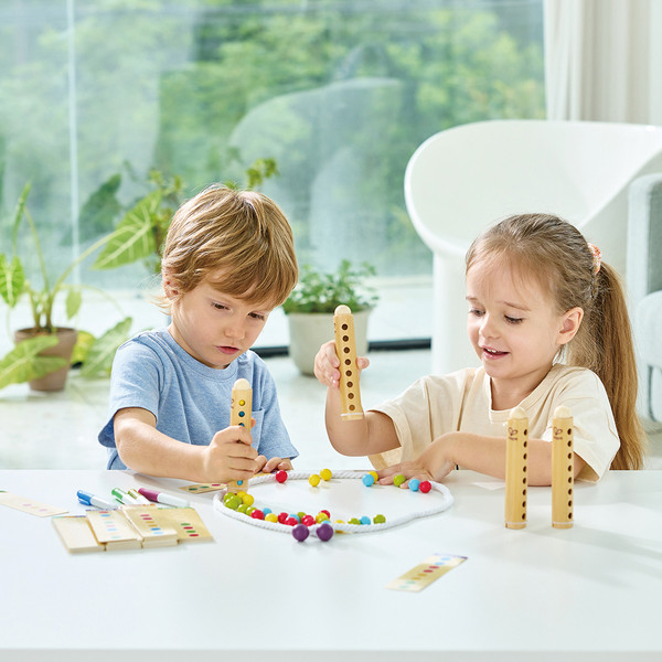 Изображение товара Развивающий игровой набор Hape Пора играть! Шустрый Бамбук / E4314_HP