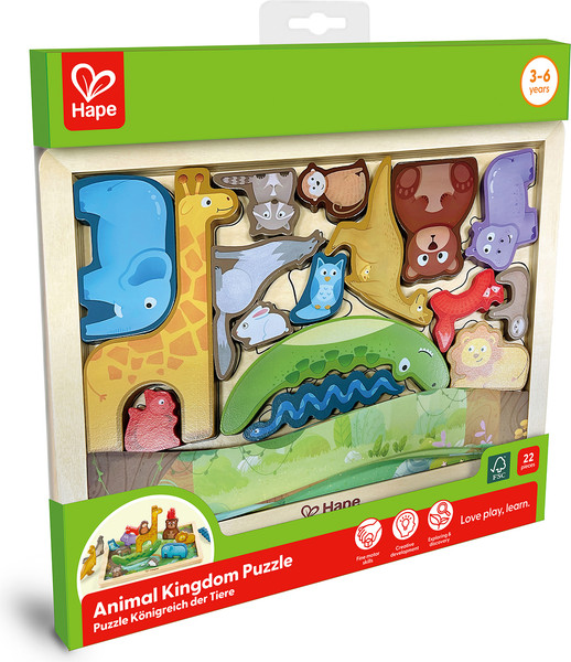 Изображение товара Развивающая игра Hape Умняша Королевство Животных / E1656_HP